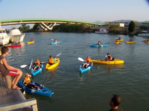 Kayak por el río Júcar